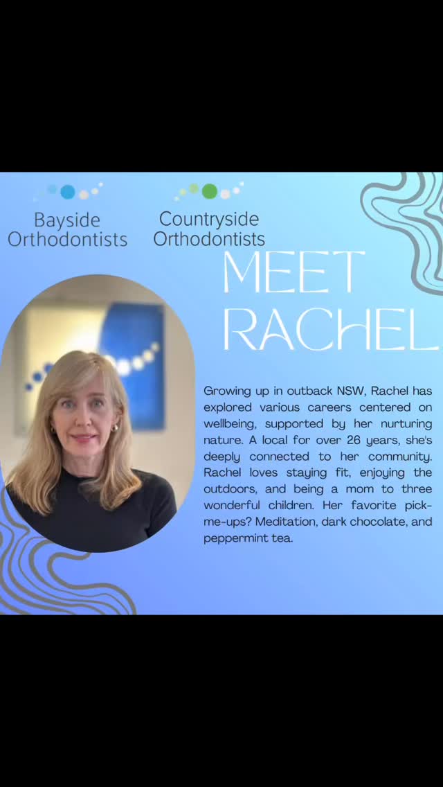 โจ Meet Rachel ๐ฅฐ
As the heart of our front office, Rachel helps keep Bayside Orthodontists running smoothly every day. From welcoming patients with a smile to coordinating appointments and supporting our team behind the scenes, her kindness, organisation, and dedication make every visit a positive experience.
Rachel loves building lasting relationships with our patients and their families and takes pride in ensuring every smile journey starts with exceptional care.
Thank you, Rachel, for all that you do! ๐
#MeetTheTeam #BaysideOrthodontists #MakingMelbourneSmile #smilejourney โจ Meet Rachel ๐ฅฐ
As the heart of our front office, Rachel helps keep Bayside Orthodontists running smoothly every day. From welcoming patients with a smile to coordinating appointments and supporting our team behind the scenes, her kindness, organisation, and dedication make every visit a positive experience.
Rachel loves building lasting relationships with our patients and their families and takes pride in ensuring every smile journey starts with exceptional care.
Thank you, Rachel, for all that you do! ๐
#MeetTheTeam #BaysideOrthodontists #MakingMelbourneSmile #smilejourney